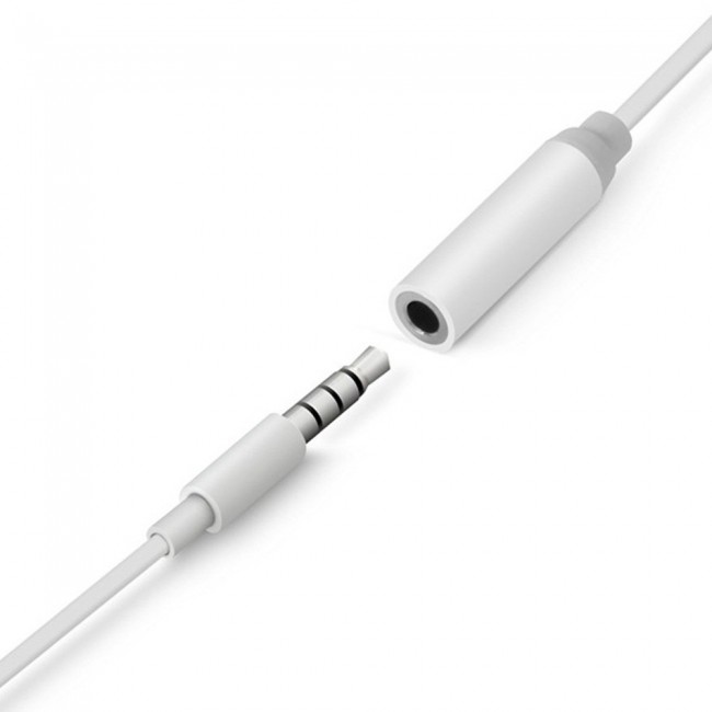 Margoun Lightning to Headphone Jack Adapter – White
