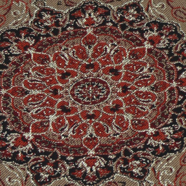 Margoun Persian Handmade Table Cloth with Traditional Pattern - Red