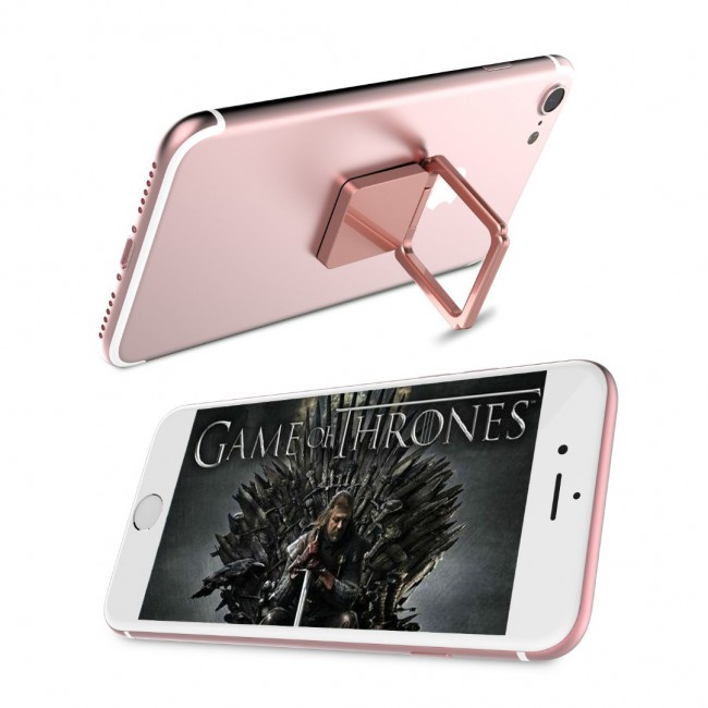 Margoun Universal Privity Ring Bracket Finger Grip Phone Holder Desktop Mount
