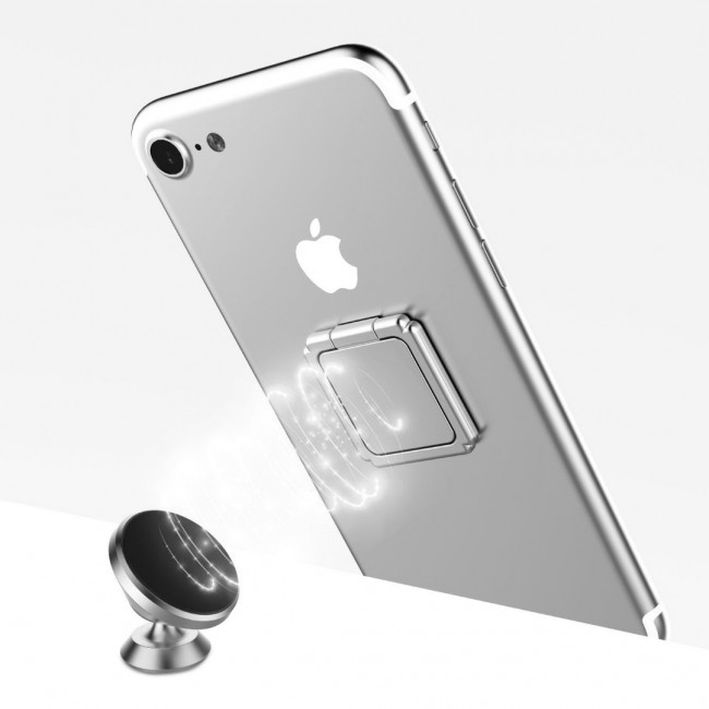 Margoun Universal Privity Ring Bracket Finger Grip Phone Holder Desktop Mount
