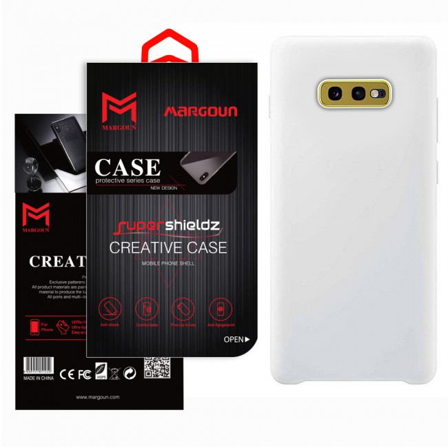 Margoun Protective Silicon Case for Samsung Galaxy S10e / S10 lite – Black , White , Red , Dark Blue , Light Blue , Purple