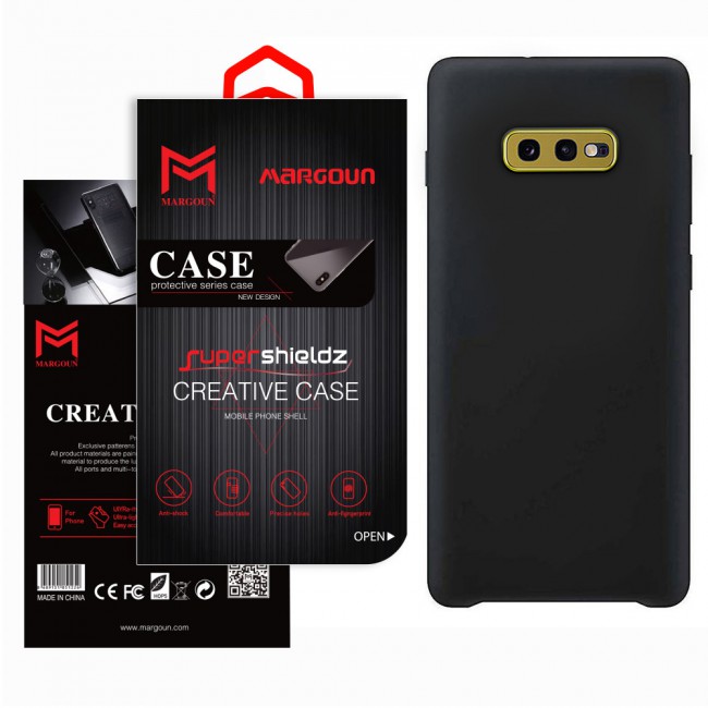 Margoun Protective Silicon Case for Samsung Galaxy S10e / S10 lite – Black , White , Red , Dark Blue , Light Blue , Purple