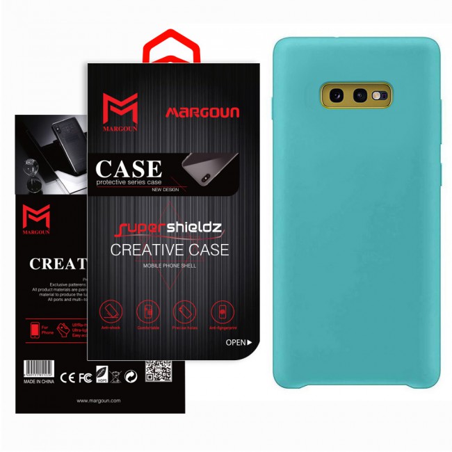 Margoun Protective Silicon Case for Samsung Galaxy S10e / S10 lite – Black , White , Red , Dark Blue , Light Blue , Purple