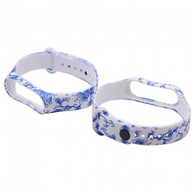 Margoun Printed Silicon Strap Replacement Band for Xiaomi MI Band 3 - MG01