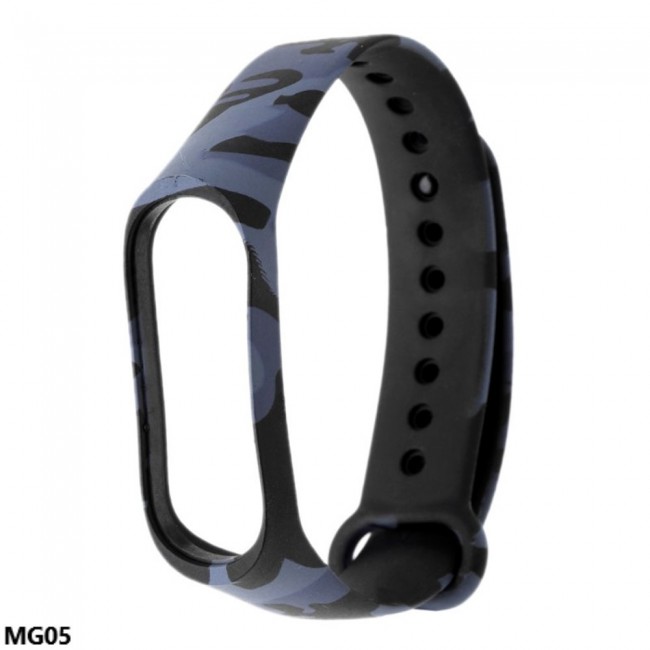 Margoun Printed Silicon Strap Replacement Band for Xiaomi MI Band 3 - MG01