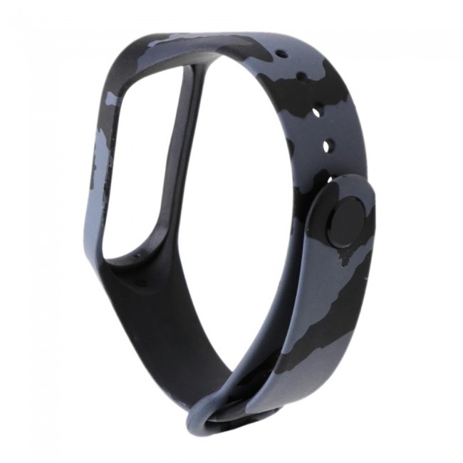 Margoun Printed Silicon Strap Replacement Band for Xiaomi MI Band 3 - MG01