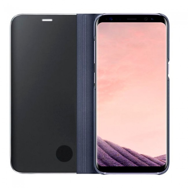 Margoun Samsung Galaxy S8 Plus Clear View Standing Protective Cover Case