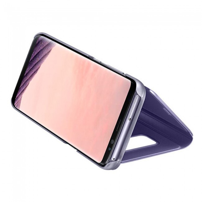 Margoun Samsung Galaxy S8 Plus Clear View Standing Protective Cover Case