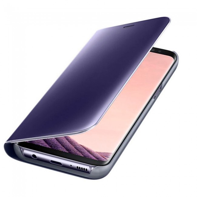 Margoun Samsung Galaxy S8 Plus Clear View Standing Protective Cover Case