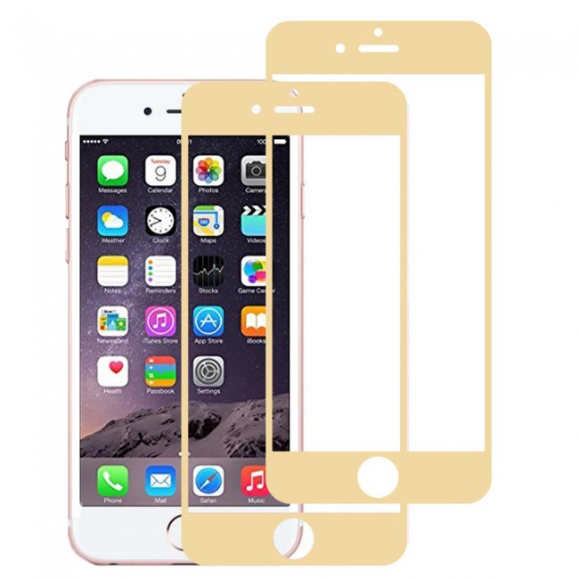 Margoun 2-Pack 3D Screen Protector for Apple iphone 7/8 Plus ( 5.5 inch ) – Gold , Rose Gold  