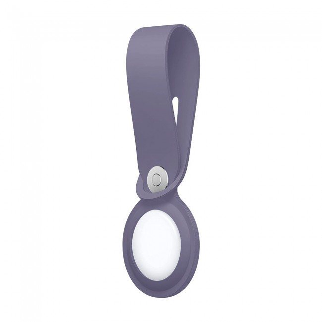 Margoun Silicone AirTag Loop for Apple AirTag – Dark Grey