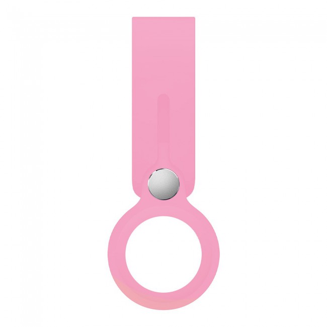 Margoun Silicone AirTag Loop for Apple AirTag – Pink