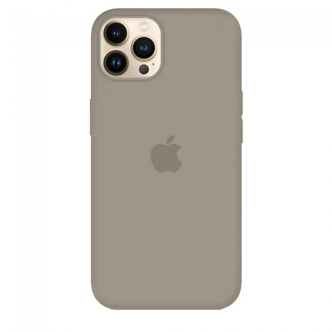Margoun Silicone Case Cover for Apple iPhone 13 - Beige Grey