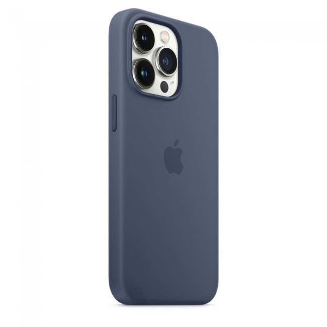 Margoun Silicone Case Cover for Apple iPhone 13 Pro Max - Midnight Blue