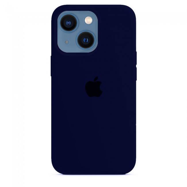 Margoun Silicone Case Cover for Apple iPhone 13 - Dark Blue
