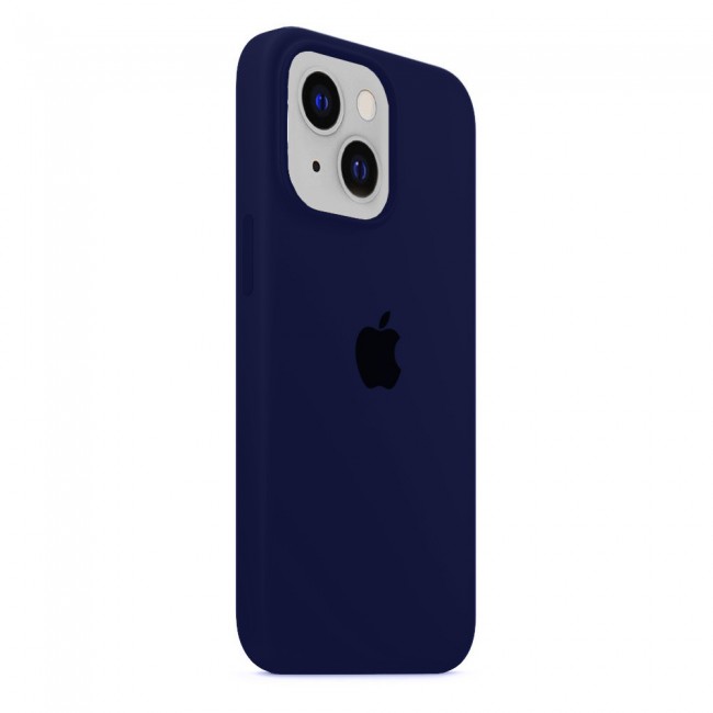 Margoun Silicone Case Cover for Apple iPhone 13 - Dark Blue