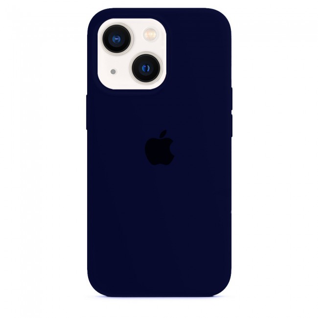 Margoun Silicone Case Cover for Apple iPhone 13 - Dark Blue