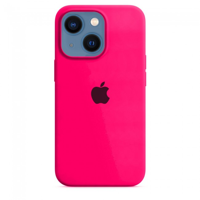 iphone 13 Silicone Case Cover Hot Pink GSMprice