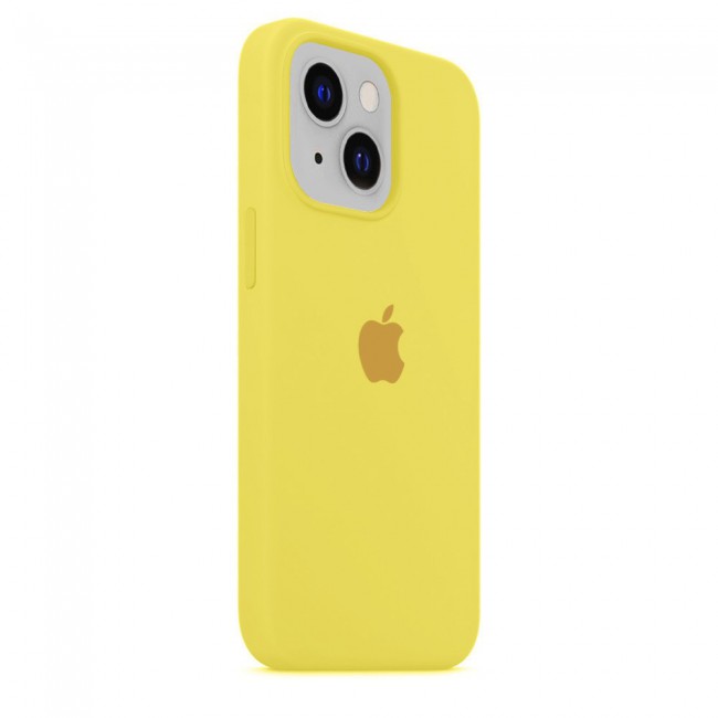 Margoun Silicone Case Cover for Apple iPhone 13 - Mustard Yellow