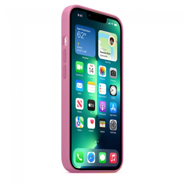 Margoun Silicone Case Cover for Apple iPhone 13 Pro - Light Pink