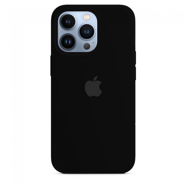Margoun Silicone Case Cover for Apple iPhone 13 Pro Max - Black