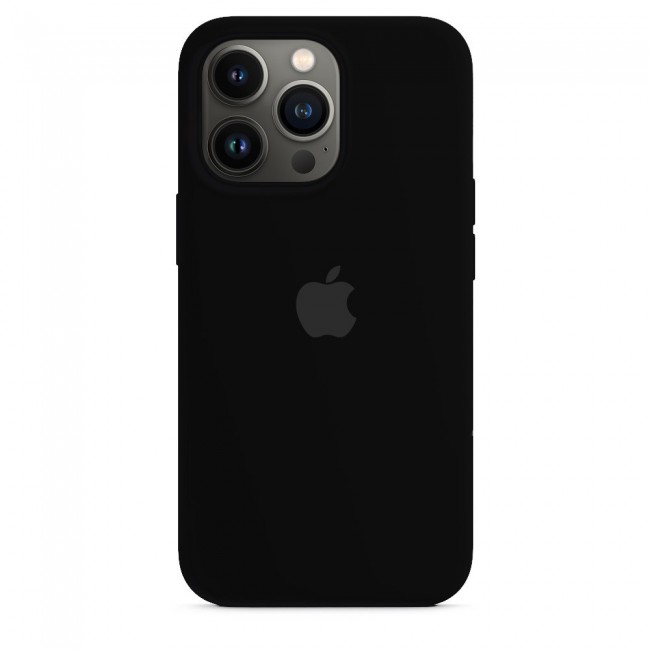 Margoun Silicone Case Cover for Apple iPhone 13 Pro Max - Black