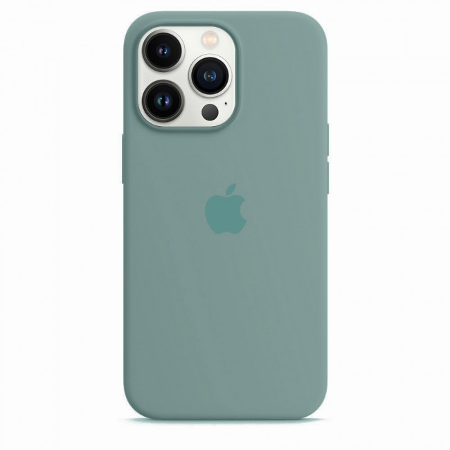 Margoun Silicone Case Cover for Apple iPhone 13 Pro Max - Cactus Green