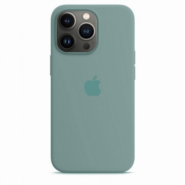Margoun Silicone Case Cover for Apple iPhone 13 Pro Max - Cactus Green