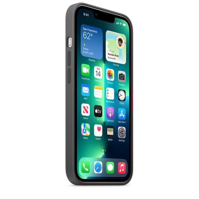 Margoun Silicone Case Cover for Apple iPhone 13 Pro Max - Grey