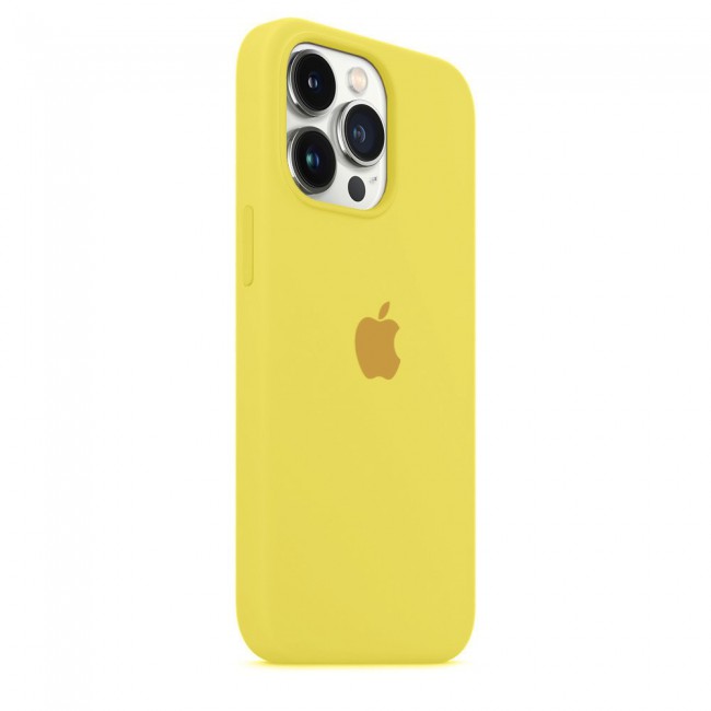 Margoun Silicone Case Cover for Apple iPhone 13 Pro Max - Mustard Yellow