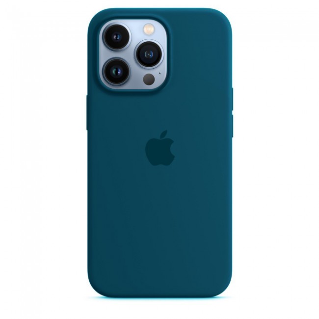 Margoun Silicone Case Cover for Apple iPhone 13 Pro Max - Pine Green