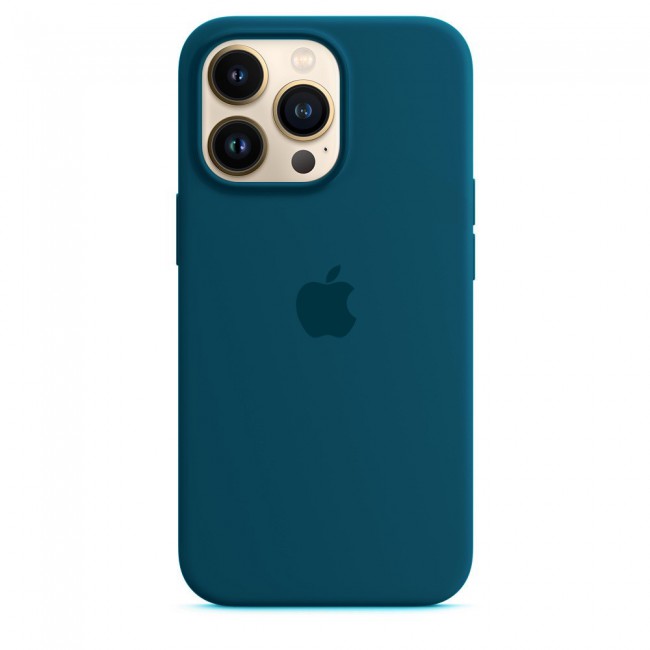 Margoun Silicone Case Cover for Apple iPhone 13 Pro Max - Pine Green