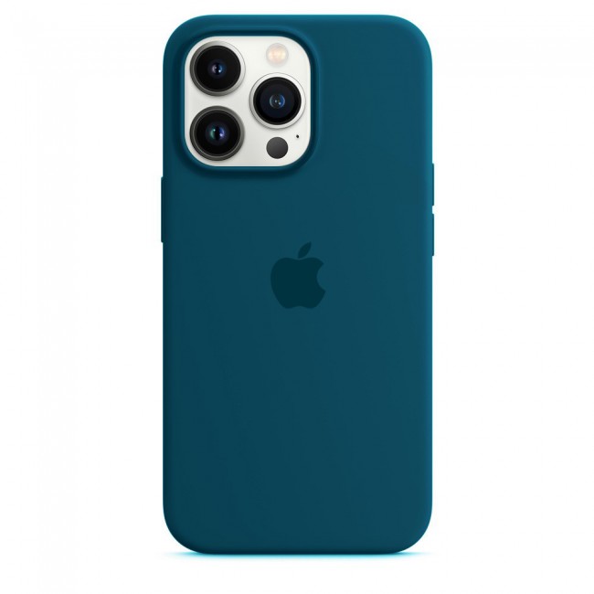 Margoun Silicone Case Cover for Apple iPhone 13 Pro Max - Pine Green