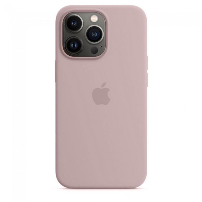 Margoun Silicone Case Cover for Apple iPhone 13 Pro - Pink Sand