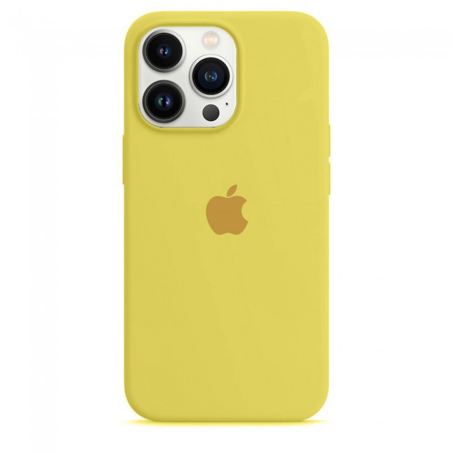 Margoun Silicone Case Cover for Apple iPhone 13 Pro - Yellow