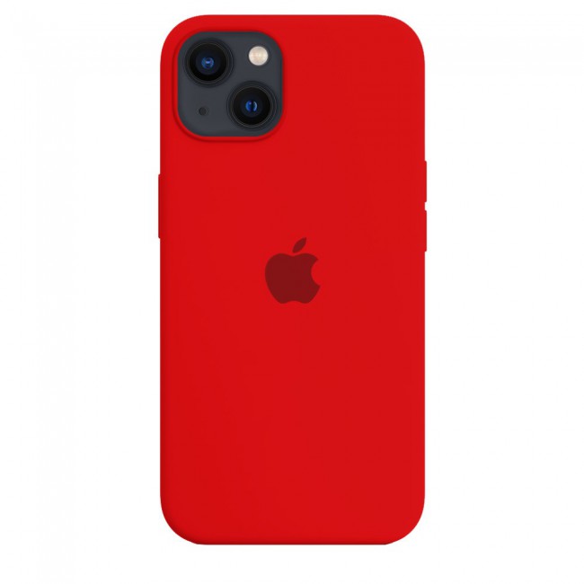 Margoun Silicone Case Cover for Apple iPhone 13 - Red