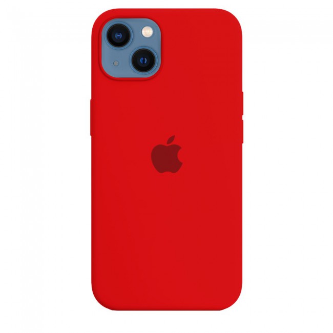 Margoun Silicone Case Cover for Apple iPhone 13 - Red