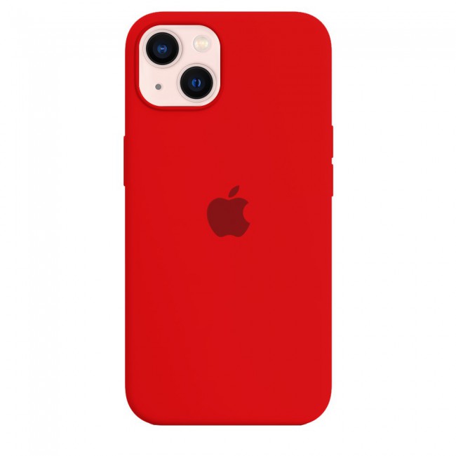 Margoun Silicone Case Cover for Apple iPhone 13 - Red