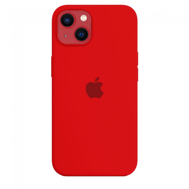 Margoun Silicone Case Cover for Apple iPhone 13 - Red