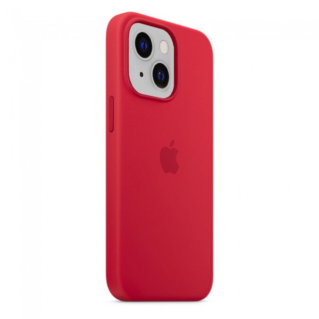 Margoun Silicone Case Cover for Apple iPhone 13 - Red