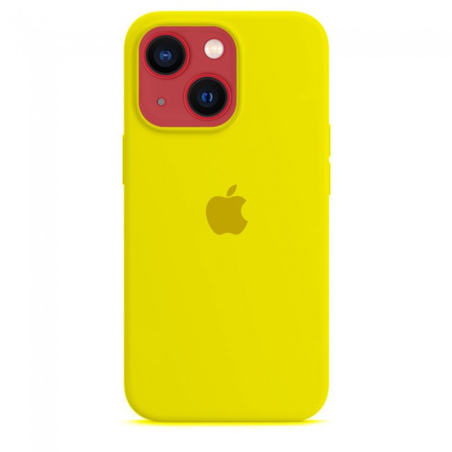 Margoun Silicone Case Cover for Apple iPhone 13 - Yellow