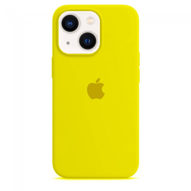 Margoun Silicone Case Cover for Apple iPhone 13 - Yellow