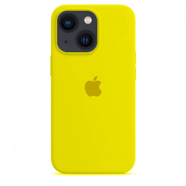 Margoun Silicone Case Cover for Apple iPhone 13 - Yellow