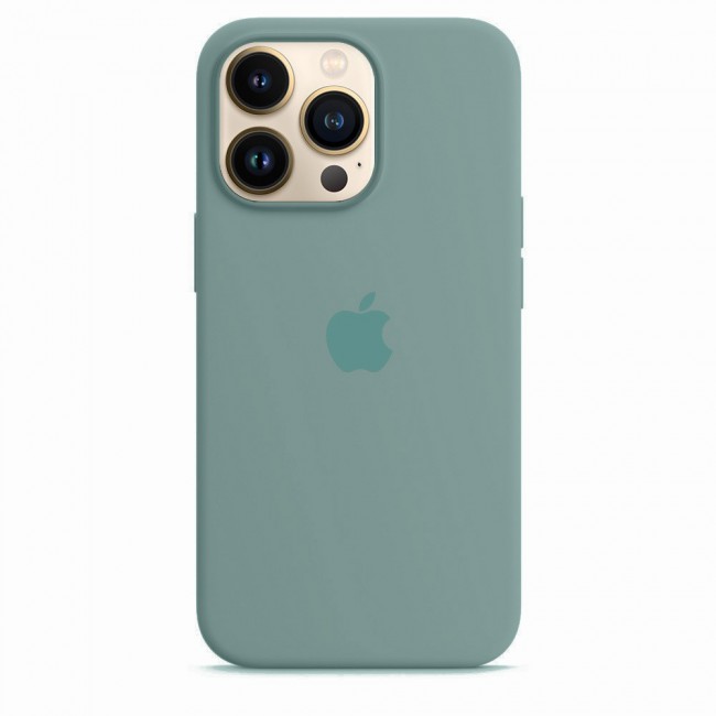 Margoun Silicone Case Cover for Apple iPhone 13 Pro - Cactus Green