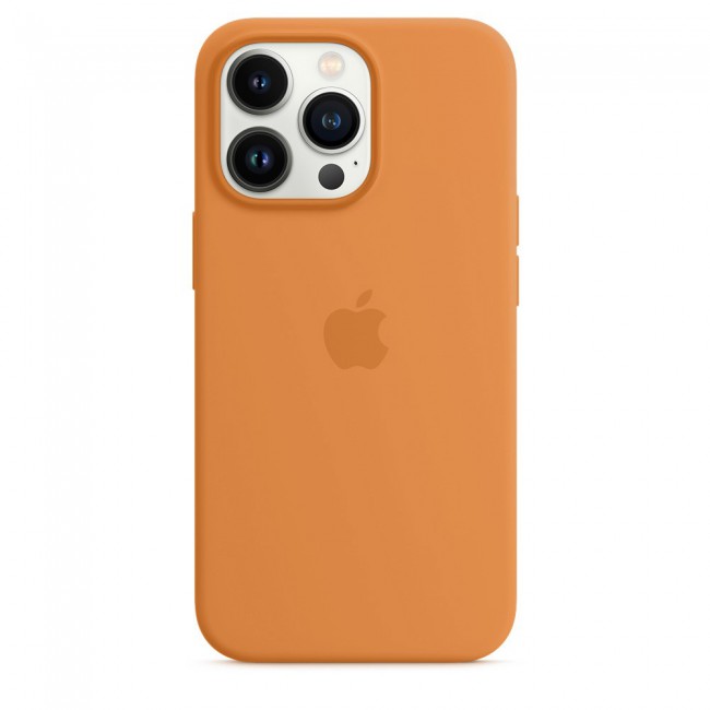 Margoun Silicone Case Cover for Apple iPhone 13 Pro - Golden Brown