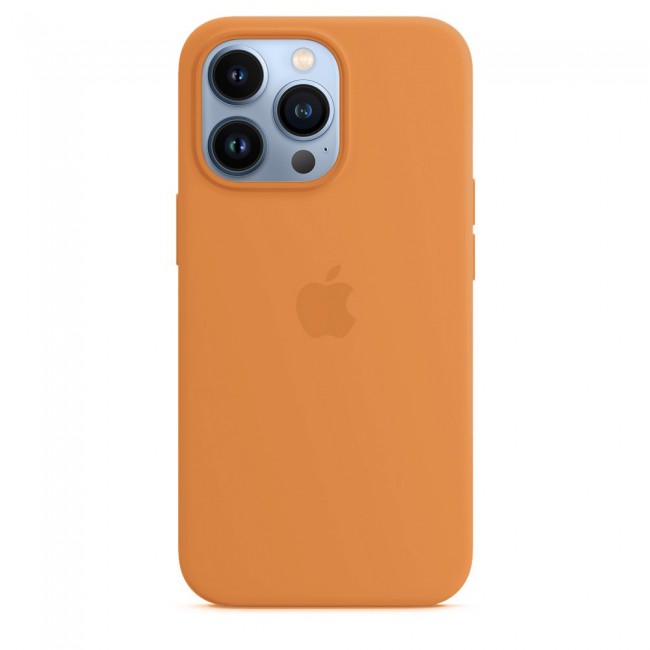 Margoun Silicone Case Cover for Apple iPhone 13 Pro Max - Golden Brown