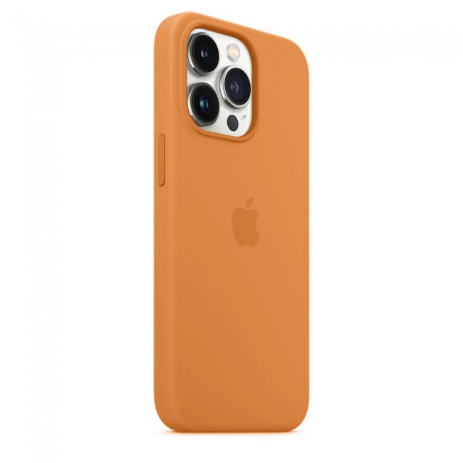 Margoun Silicone Case Cover for Apple iPhone 13 Pro Max - Golden Brown