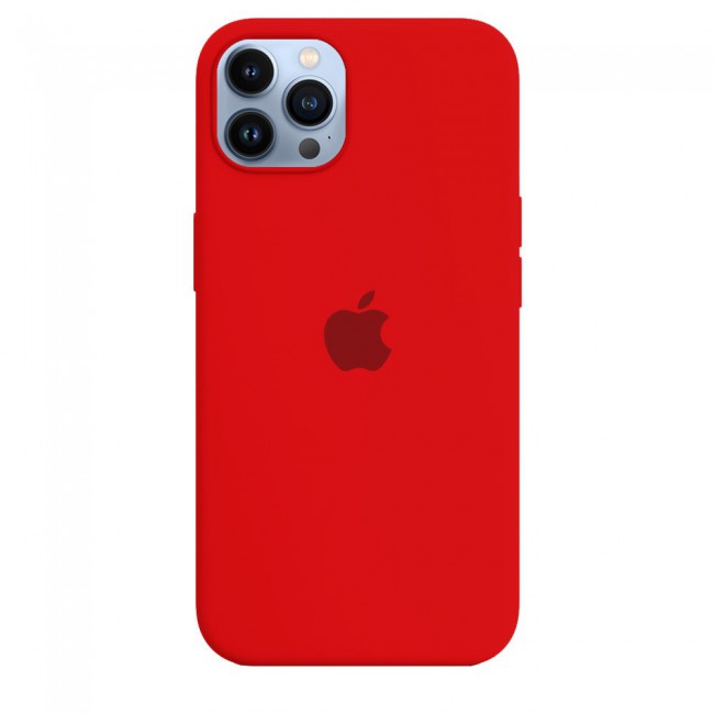 Margoun Silicone Case Cover for Apple iPhone 13 Pro - Red