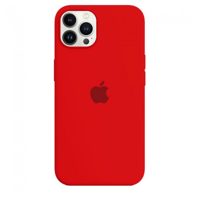 Margoun Silicone Case Cover for Apple iPhone 13 Pro - Red