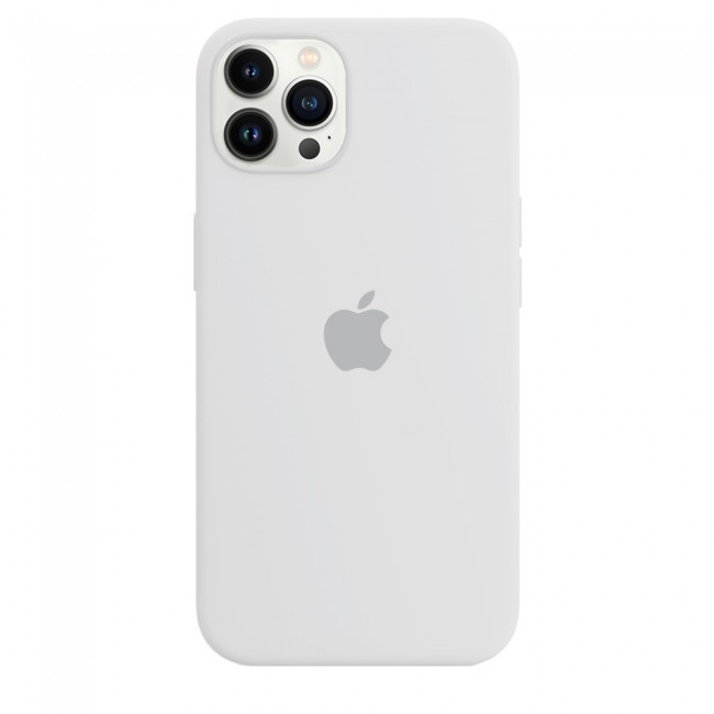 Margoun Silicone Case Cover for Apple iPhone 13 Pro - White